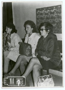 Lata 80. Nauczyciele od lewej: Halina Sokołowska, Władysława Kłosowska i Jolanta Dembna